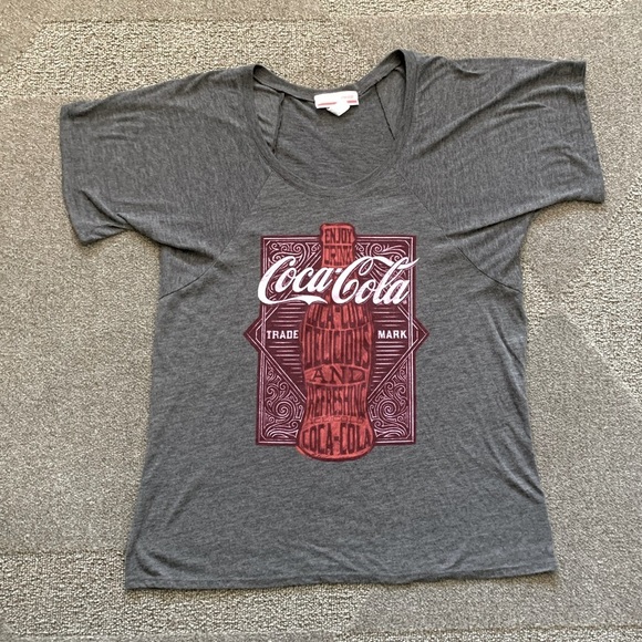 NWOT Coca-Cola Gray Tee Shirt